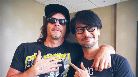 Hideo Kojima Reacts To Norman Reedus Spoiling Death Stranding 2