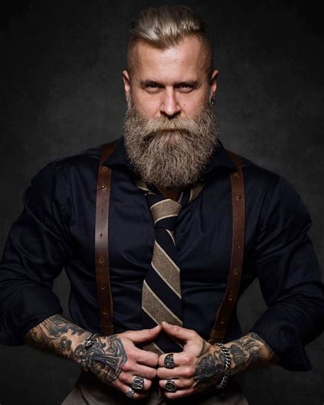 Beard Styles For Men, Hair And Beard Styles, Beard Swag, Mode Man, Dapper Gentleman, Rugged ...