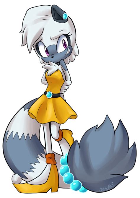 Tangle In a Dress by JamoART | Sonic fan art, Sonic art, Furry art