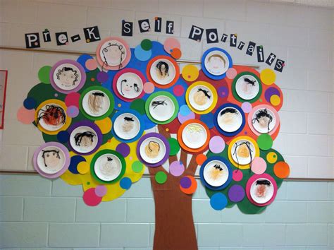 Pre-K self portraits during "all about me" unit | Pre-K | Pinterest ...