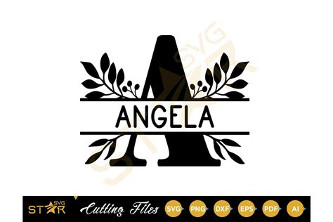 Angela Name SVG Cricut File | Angela, Svg, Cricut