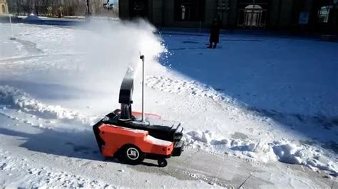 Meet Snowbot: A Smart Snow Blower Robot | Snow blower, Robot, Snow