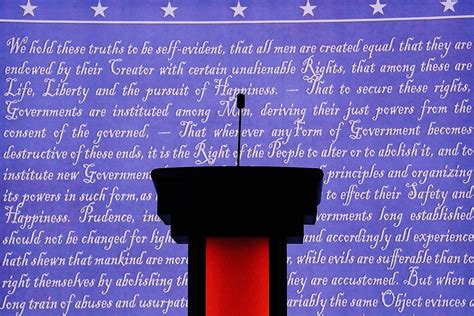 What it’s like to moderate a presidential debate.