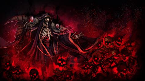 Overlord's Ainz Ooal Gown in HD Wallpaper by TunaMaYo