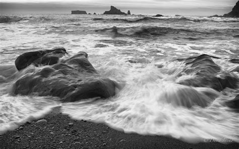 ocean, Rocks, Beach, Stones, Bw Wallpapers HD / Desktop and Mobile ...