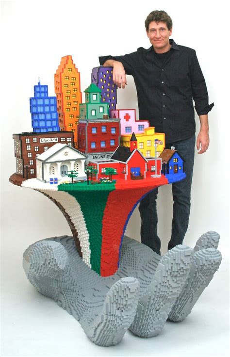 Sculpture Lego par Nathan Sawaya - 50 créations fascinantes