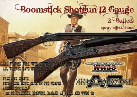 Second Life Marketplace - Boomstick Shotgun 12 Gauge