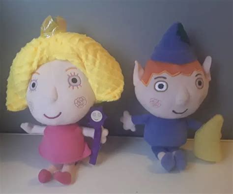 BEN AND HOLLY'S Little Kingdom Talking Plush Ben And Holly Both Working ...