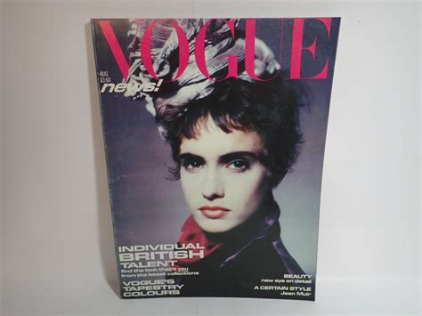 Vogue Fashion magazine, August 1985 No 8 Vol 142 Beatrix Miller (editor) by Beatrix Miller ...