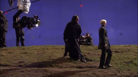 Behind the scenes of Harry Potter - Alan Rickman - Severus Snape Photo (16080723) - Fanpop