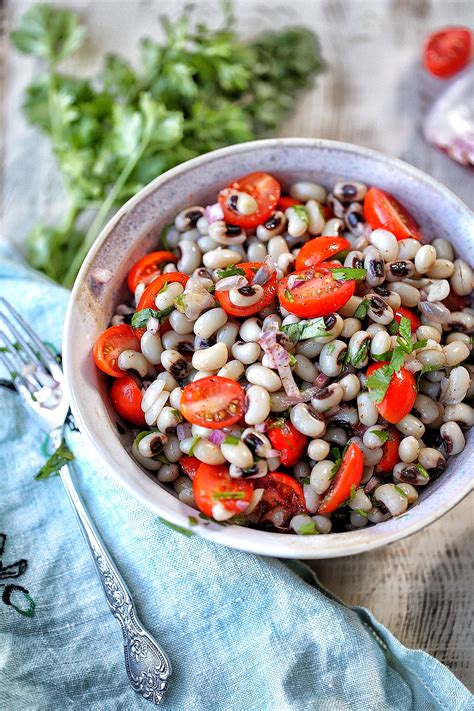 Black eyed Peas salad - Afrovitalityeats