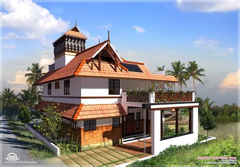 Kerala Traditional home in 2000 square feet | House Design Plans