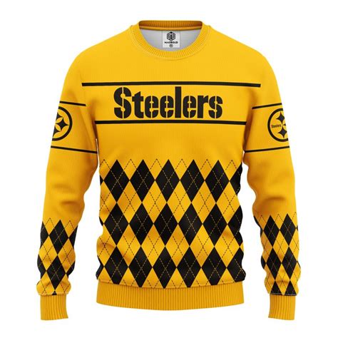 NFL Pittsburgh Steelers Limited Edition All Over Print Christmas Ugly Sweater Sweatshirt Unisex ...