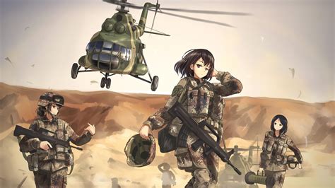 Military Anime (@JT42) [1920 x 1080] : r/wallpaper