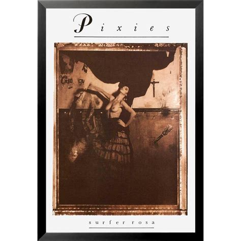 FRAMED Pixies - Surfer Rosa 1988 Album 36x24 Music Band Art Print ...