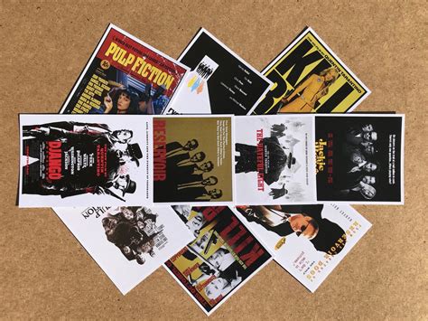 New Set of 20 Quentin Tarantino Film Images Reprinted as - Etsy