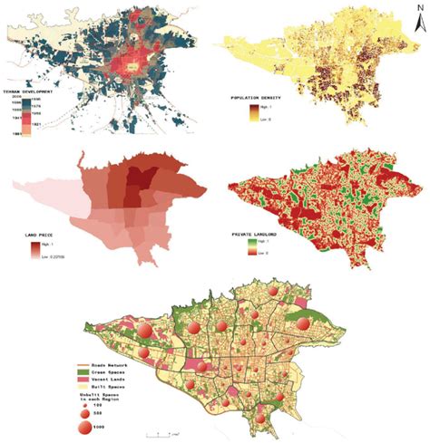 Tehran city analysis maps (resource: Tehran comprehensive plan ...