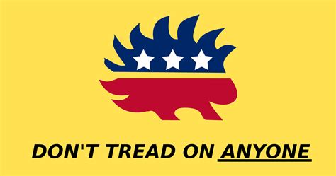 Libertarian Porcupine Logo Politics Decal Sticker Auto Parts and ...