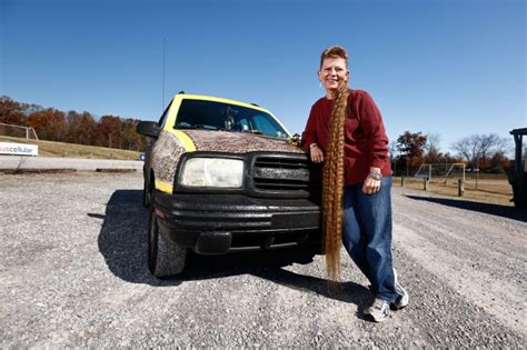 Woman sets record with world’s longest mullet | FOX8 WGHP