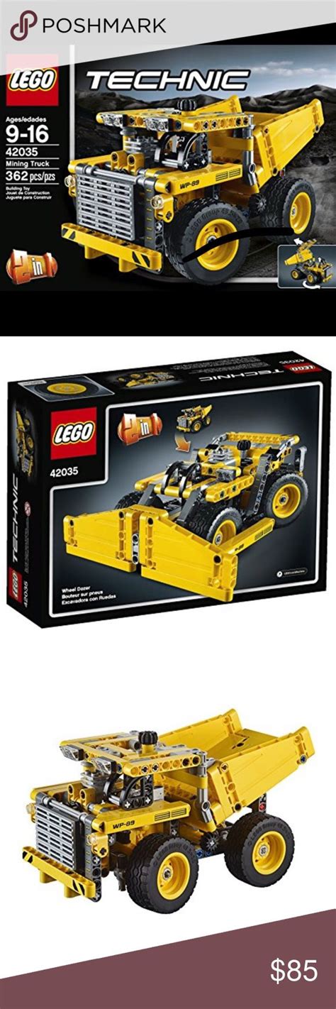 Lego Technic Mining Truck Set | Lego technic, Lego, Lego for kids