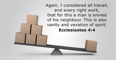 Ecclesiastes 4 - KJV & NRSV - DailyVerses.net