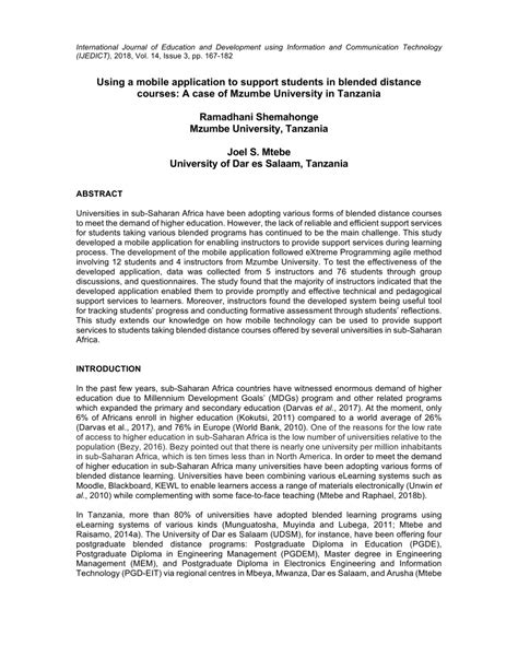 (PDF) Using a mobile application to support students in blended distance courses: A case of ...