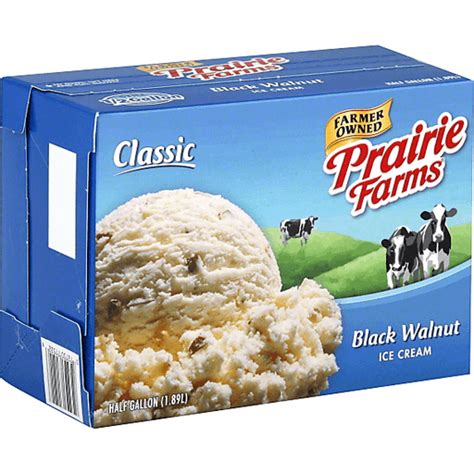 Prairie Farms Ice Cream, Black Walnut | Other | Chief Markets