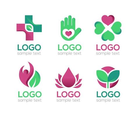 Healing Logos Pack Vector - Download Vetores e Gráficos Gratuitos