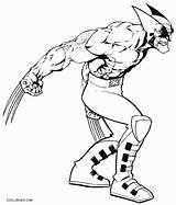 Wolverine Coloring Pages For Kids Printable sketch template