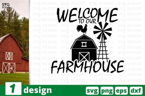 1 WELOCE TO OUR FARMHOUSE svg bundle, quotes cricut svg By SvgOcean ...