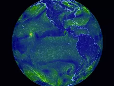 Earth: An animated map of global wind and weather | NOAA Climate.gov