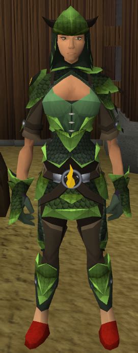 Image - Green d'hide blessed set equipped (female).png - The RuneScape Wiki