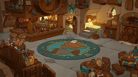 Bar interior, Alexandre Diboine on ArtStation at https://www.artstation ...