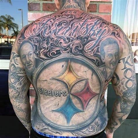 20 Pittsburgh Steelers Tattoo Designs for Men [2023 Guide]