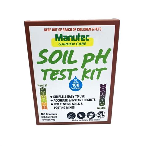 MANUTEC SOIL PH TEST KIT: Lee Rowans Gardenworld