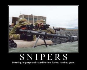 Funny Quotes From Sniper. QuotesGram