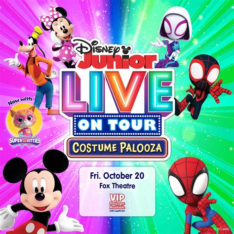 Disney Junior Live On Tour: Costume Palooza Arrives At The Fox Theatre On October 20, 2023 | 313 ...