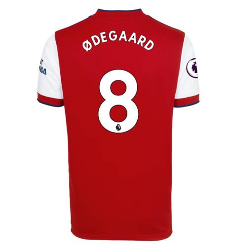 Martin Ødegaard #8 Arsenal 2021/22 Home Soccer Jersey Model[2114823] | Martin Ødegaard - Cheap ...