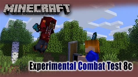 Minecraft Experimental Combat Snapshot 8c - YouTube