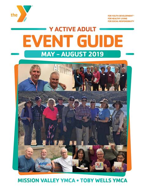 YMCA Active Adult Events - May - August 2019 by Mission Valley YMCA - Issuu