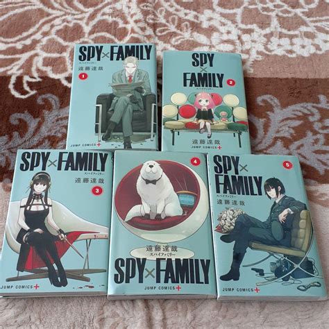 TATSUYA ENDO SPY x Family Vol.1-5 Set Manga Comic japanisch EUR 44,60 - PicClick DE