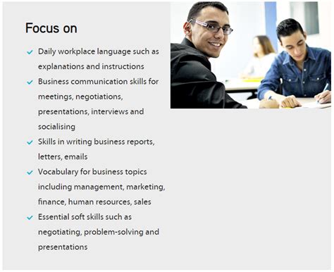 General + Business English – ELC