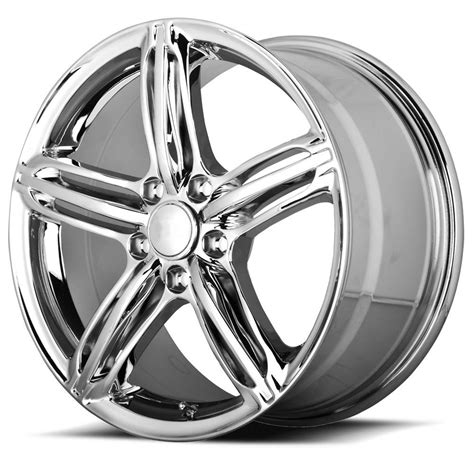 18 inch 18x8 OE CREATIONS PR145 Chrome wheel rim 5x112 +32 | eBay