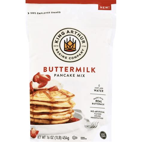 King Arthur Baking Pancake Mix, Buttermilk (16 oz) - Instacart