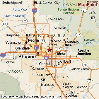 Where is Scottsdale, Arizona? see area map & more