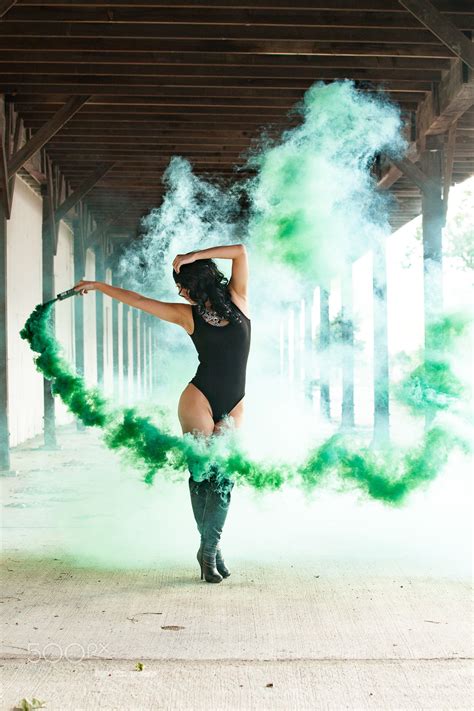 Green Trails - Green trails of smoke Imagrey by James Young Photography ...