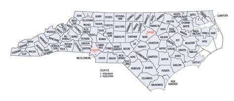 Orange County, North Carolina: History and Information