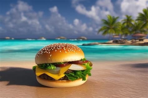 Cheeseburger in Paradise - Jimmy Buffett : r/nightcafe