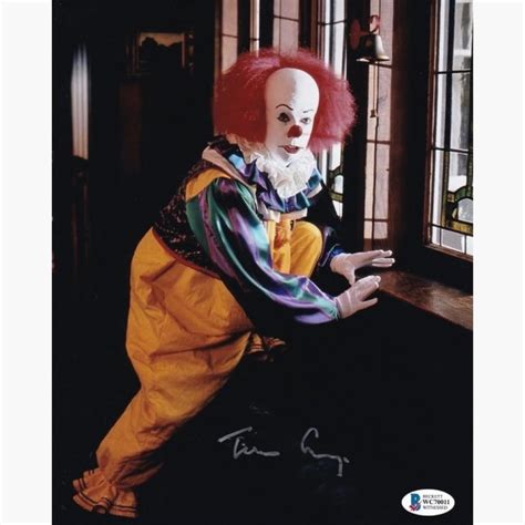 IT - Signed by Tim Curry (Pennywise) - Catawiki