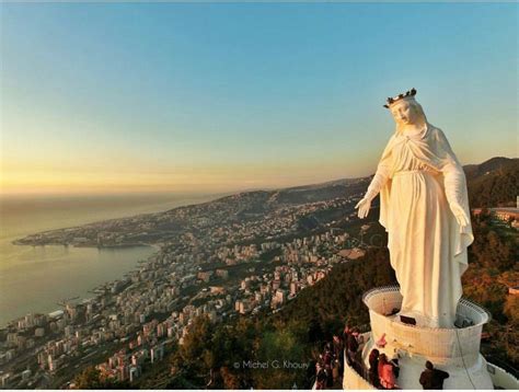 Our Lady of Harissa, Lebanon | Ibiza travel, Travel, Tourism design